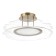 Causte "Grace" LED 48W 3000-6000K gold 50x50x7-150cMMsm