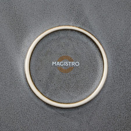 Porcelain dining porcelain Magistro Urban, D = 22 cm, color gray color-6