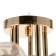 Lina chandelier 5x60W E27 gold 56x56x26 SVK