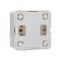 Luazon Lighting "League" switch, 10 A, 2 keys, invoices, white