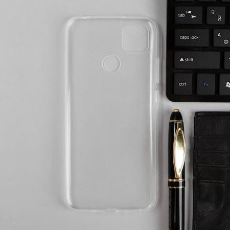 Czech for Xiaomi Redmi 9c, silicone, transparent-1