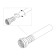 The antenna connector to the cable, the plug f for the cable RG-6, (2pcs) Rexant
