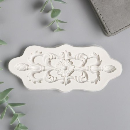 Mold Silicon "Pattern - Flower and Venzel" 5.7x13.3 cm