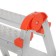 Perilla ladder 122405, galvanized, bilateral, 5 steps, 1030 mm