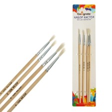Set of brushes pile 