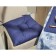Pillow for Blue chair, size 40x40 cm, blue color