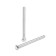 Bolt "Tundra Krep", with a hexagonal head, galvanized, Din933, M6x80 mm, 5 kg