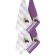 A set of wuffed napkins Diva Afrodita "Grapes", size 45x65 cm, 4 pcs