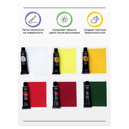 Gouache art in a tube 12 colors x 18ml gamma "old master"-3