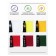 Gouache art in a tube 12 colors x 18ml gamma "old master"