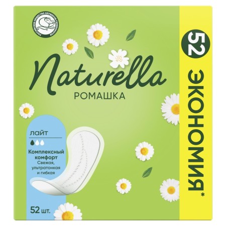 Gaskets Daily Naturella chamomile Light, 52 pcs.-6