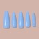Pastele colors, 100 pcs, a ballerin form, in a container, multi -colored nails.