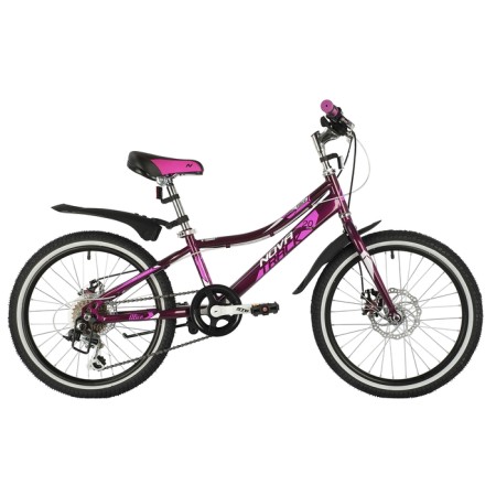 Cycling 20 "Novatrack Alice, Purple color