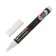 MARKER CHLOVA BRAUBERG "Pop-Art", 3.5mm, white. Washed, d/smooth surfaces 151519
