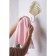 Trick Lovelife Fringe 30x60 light pink, 100% cotton, 360 g/m2
