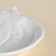 SL Home plate "Autumn Breeze", 16 × 14.5 × 3.3 cm, ceramics, white color