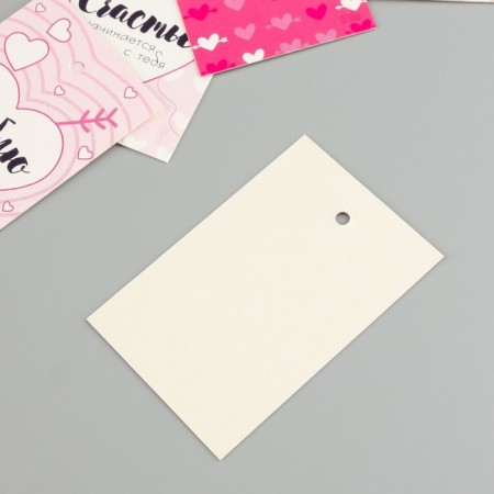 Cardboard Biro "Thank you for being" set 10 pcs (5 types) 4x6 cm-3