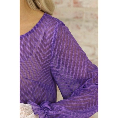 Women's dress, size 52, purple color-11