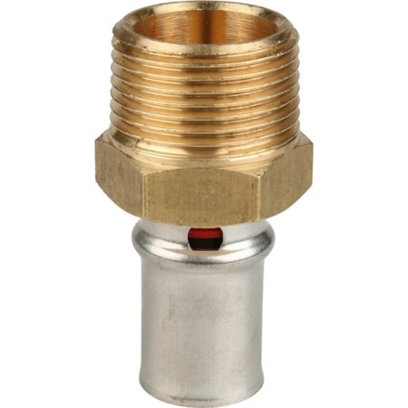 Stout SFP-0001-003416, 3/4 "x 16 mm, external threads, brass