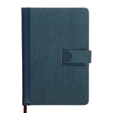 Organizer, A5, 128 sheets, a cage, the cover of the leatherette, with a knife, 