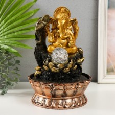 The desktop fountain from the network, the backlight 