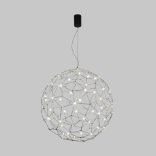 Светильник подвесной Bogate's Alioth 453/1, LED, 30 Вт, 4000К, 2403Лм, 800х800 мм, цвет чёрный жемчуг