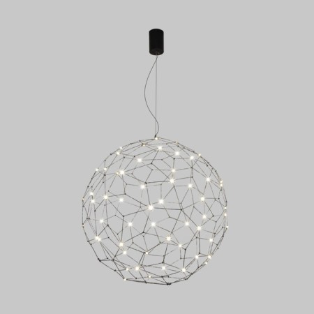 Squirrel Bogate’s Aliote 453/1, LED, 30 W, 4000K, 2403LM, 800x800 mm, Black Pearls