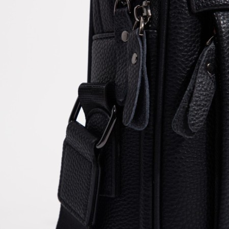 Male bag, black color-3