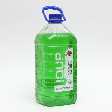 Liquid soap ique Clean Care Green, Green Pat, 5 liters