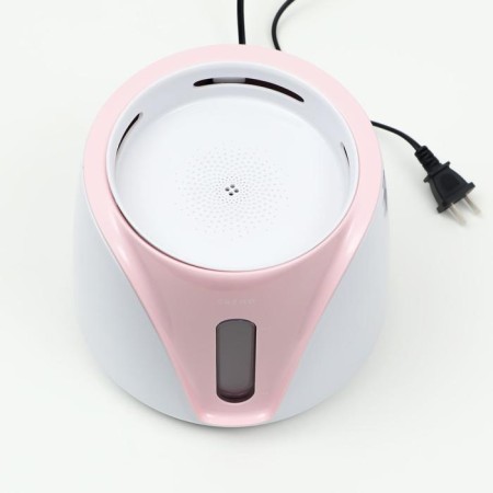 Animal fountain Carno, 2 l, with a water level sensor, white-pink-3
