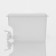 Dispenser for drinks "Stark", 3 l, white color