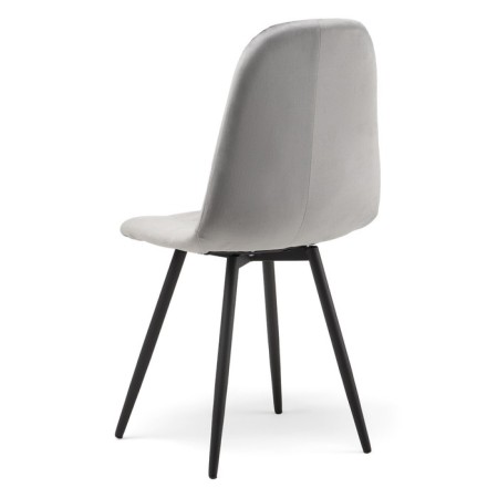 Lucas chair black matte (Nella 060 wet asphalt)-4