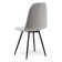 Lucas chair black matte (Nella 060 wet asphalt)
