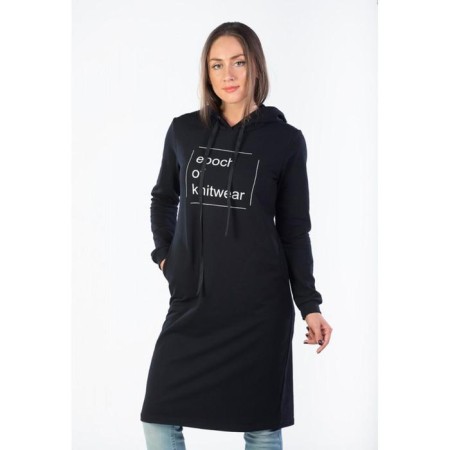A dress from a footer, size 48, black color-1