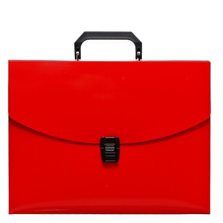 A4 1OTD folder Calligrata Top Deluxe plastic, 1000 mkm, red-1