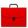 A4 1OTD folder Calligrata Top Deluxe plastic, 1000 mkm, red