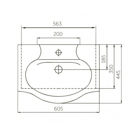 Spectrum 60 cabinet, a sink Elegy 60, 82 x 60 x 34 cm is suitable-3