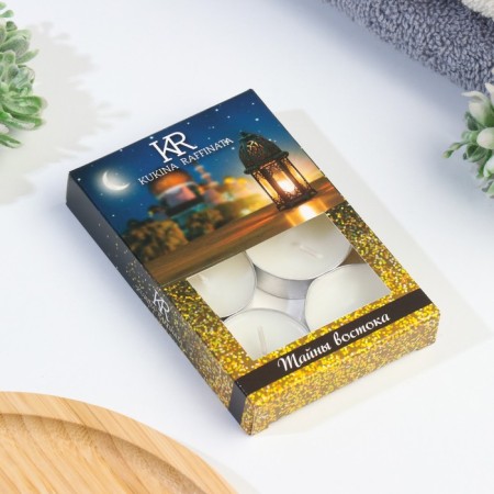 Aromatic tea candle 6 pcs. In under the box, "Secrets of the East"-3