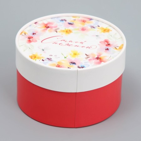 Gift box, packaging, "tender", 12 x 12 x 8 cm-3