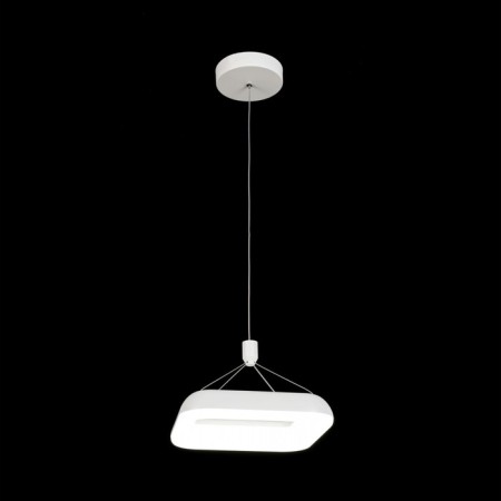Suspended Citilux “Parker” CL225B210, 25x25x25 cm, 1x15W, LED, white color-3