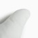 Decorative Ethel Pillow "Crown" White, 48x38cm, velor, 100% p/e