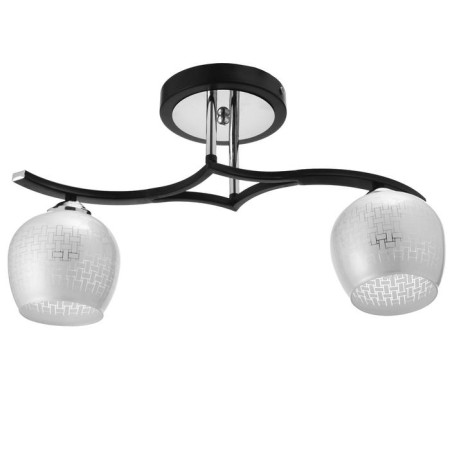 Economic "Constellation Constellation 2x60W E27 Black 48x15x27cm