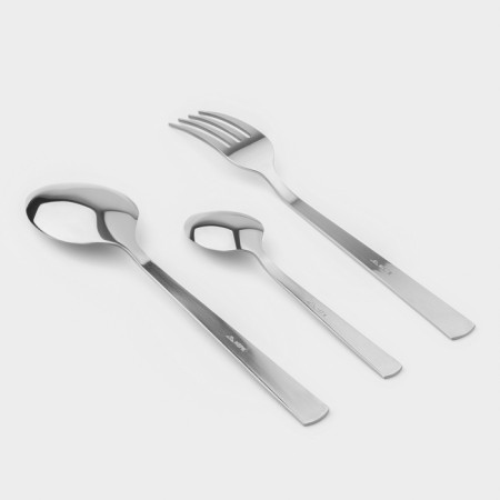 Diningral "Appetite", 18 items, thickness 2 mm, cardboard box, silver color-1