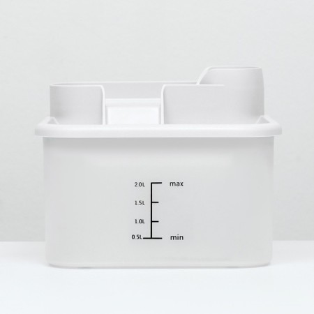 Animal fountain 20 x 17 x 15.5 cm, white-2