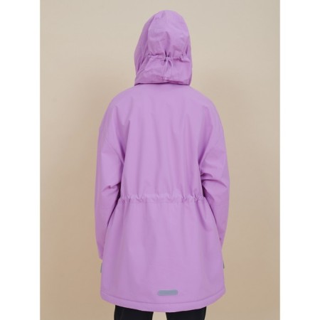 Windbreaker for girls, height 104 cm, pink color-11
