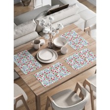 A set of napkins for setting the table 