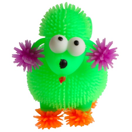Ball children's rubber -tree light “Poodle”, Mix color, in showbox-1