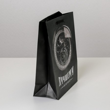 Gift Package laminated, packaging, “best men”, MS 18 x 23 x 8 cm-2