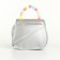 Baby bag on a valve, silver color