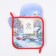 Set of kitchen. Ethel "Christmas Evening": 19x19 cm, mittens-throw 20x28 cm, 100